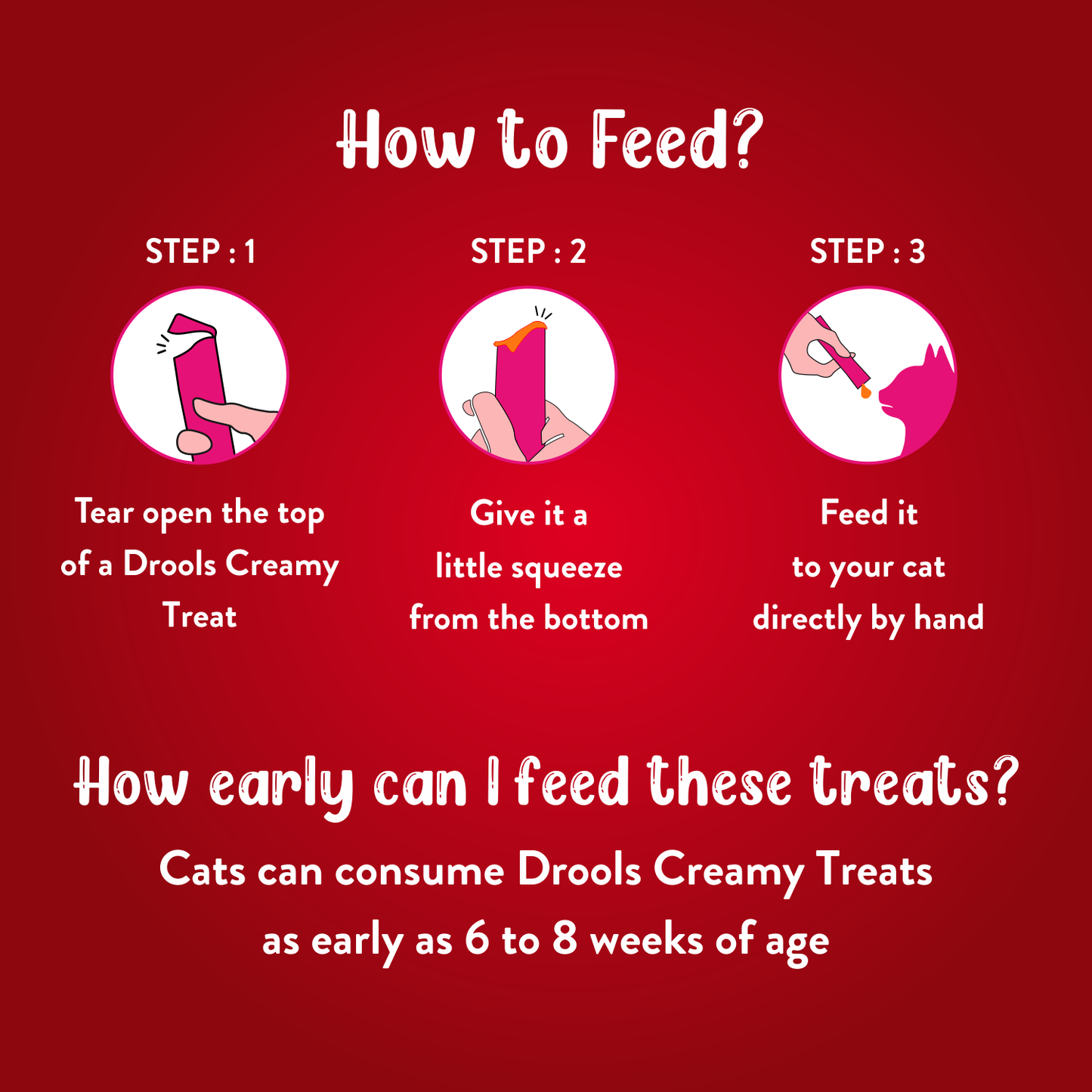 Drools Creamy Treat Salmon & Skipjack | Wet Cat Treats