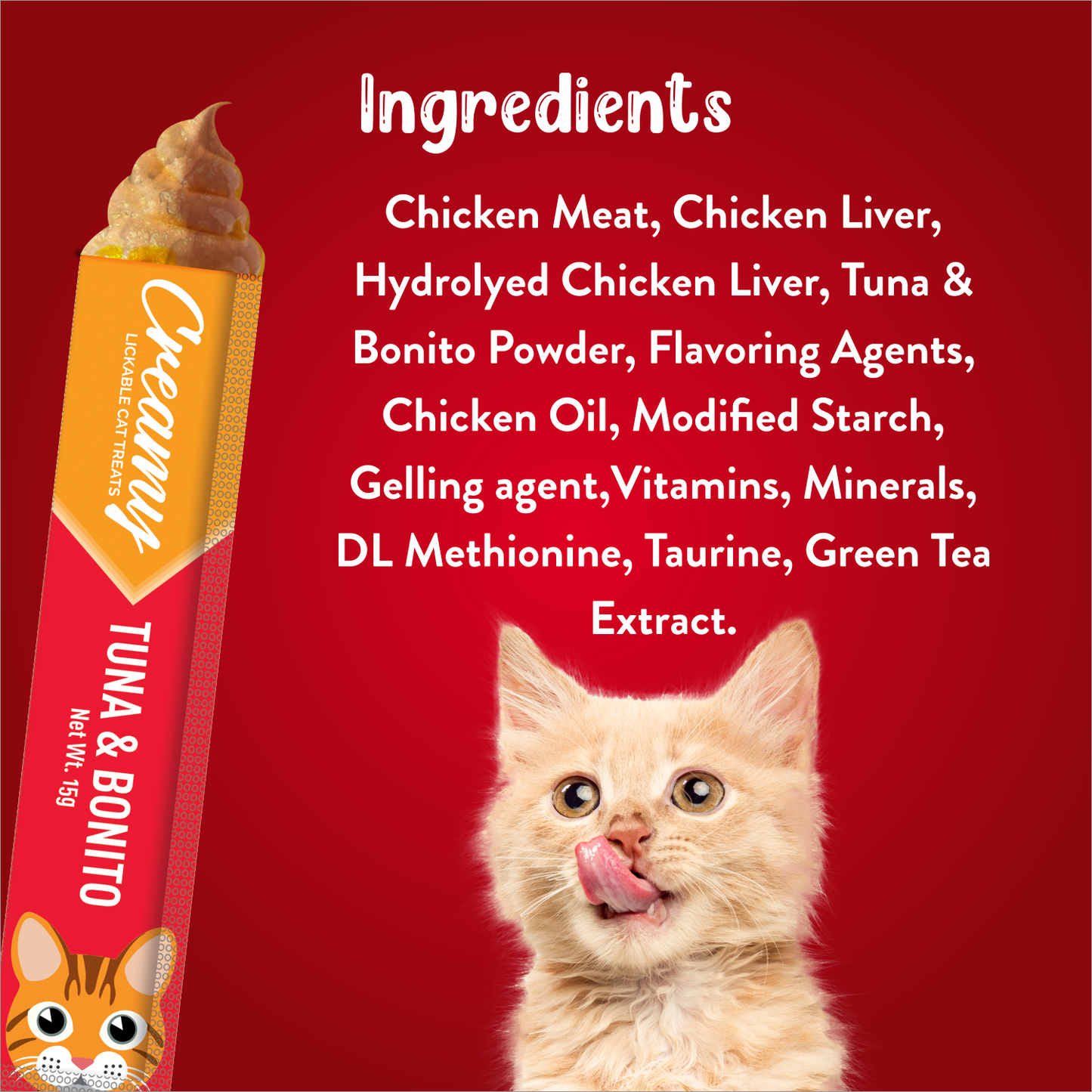 Drools Creamy Treat Tuna & Bonito | Wet Cat Treats