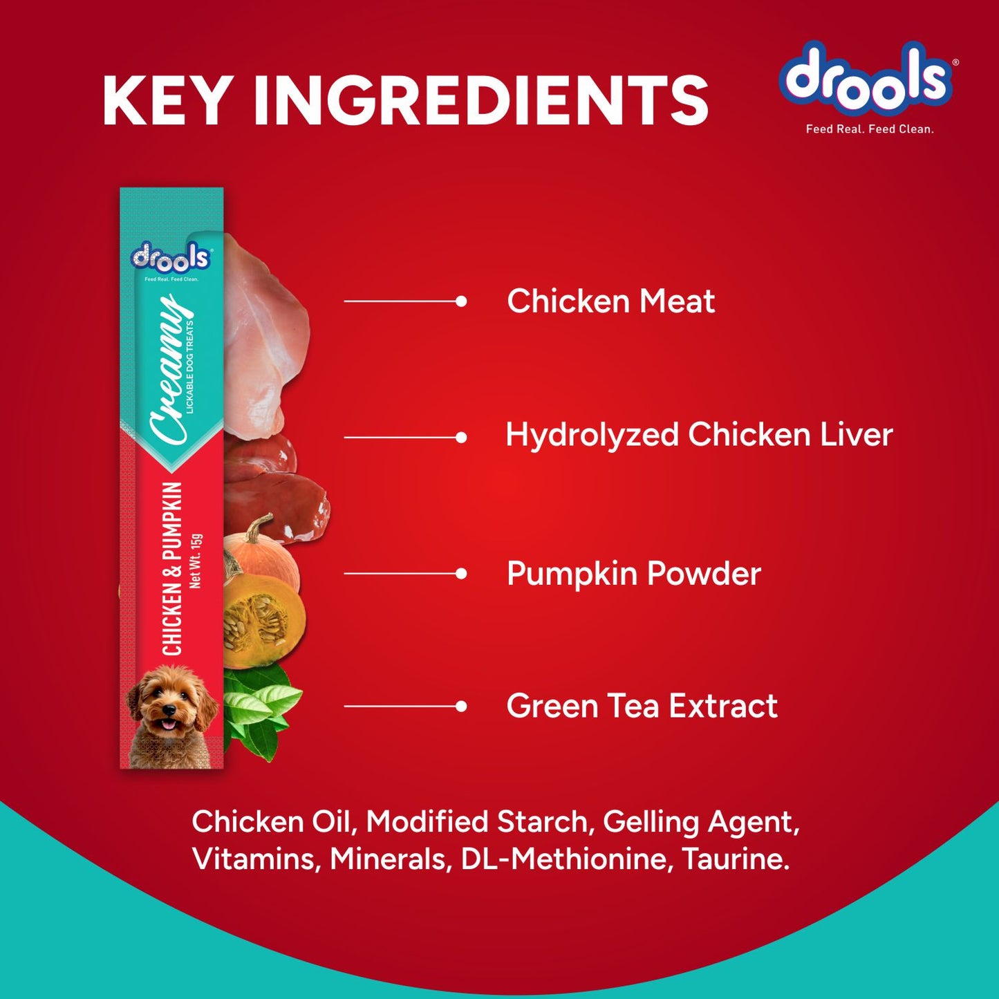Drools Chicken & Pumpkin Creamy Treat | Wet Dog Food
