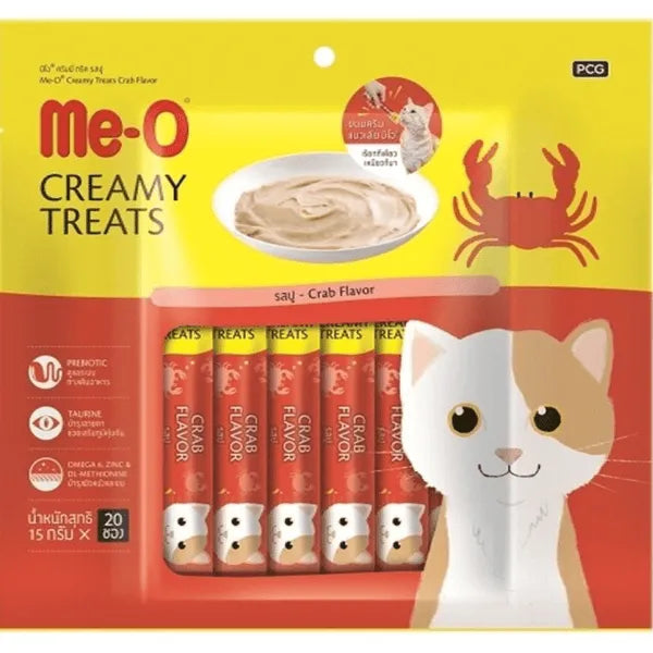 ME-O Creamy Treat Crab Flavor | Wet Cat Treats
