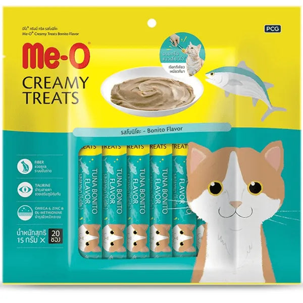 ME-O Creamy Treat Bonito Flavor | Wet Cat Treats