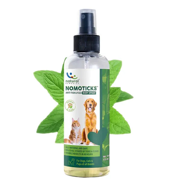 Natural Remedies Nomoticks Body Spray | Tick & Flea Spray