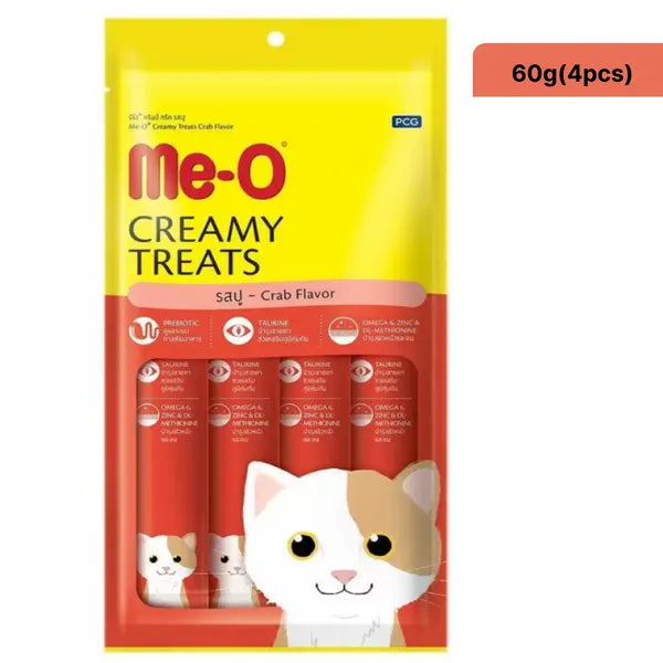 ME-O Creamy Treat Crab Flavor | Wet Cat Treats