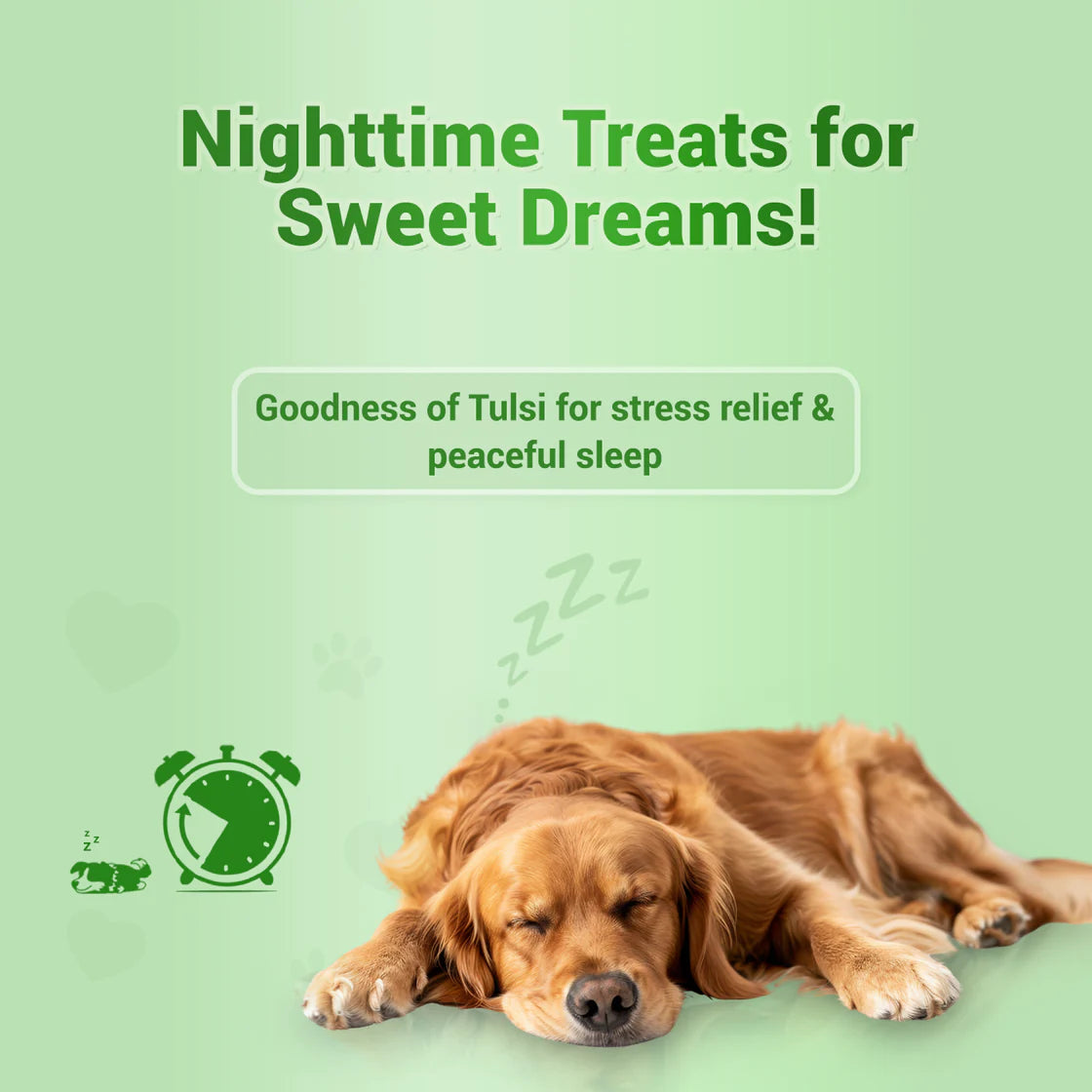Natural Remedies Treat O'Clock Hemp & Tulsi Strip | Soft Dog Treats