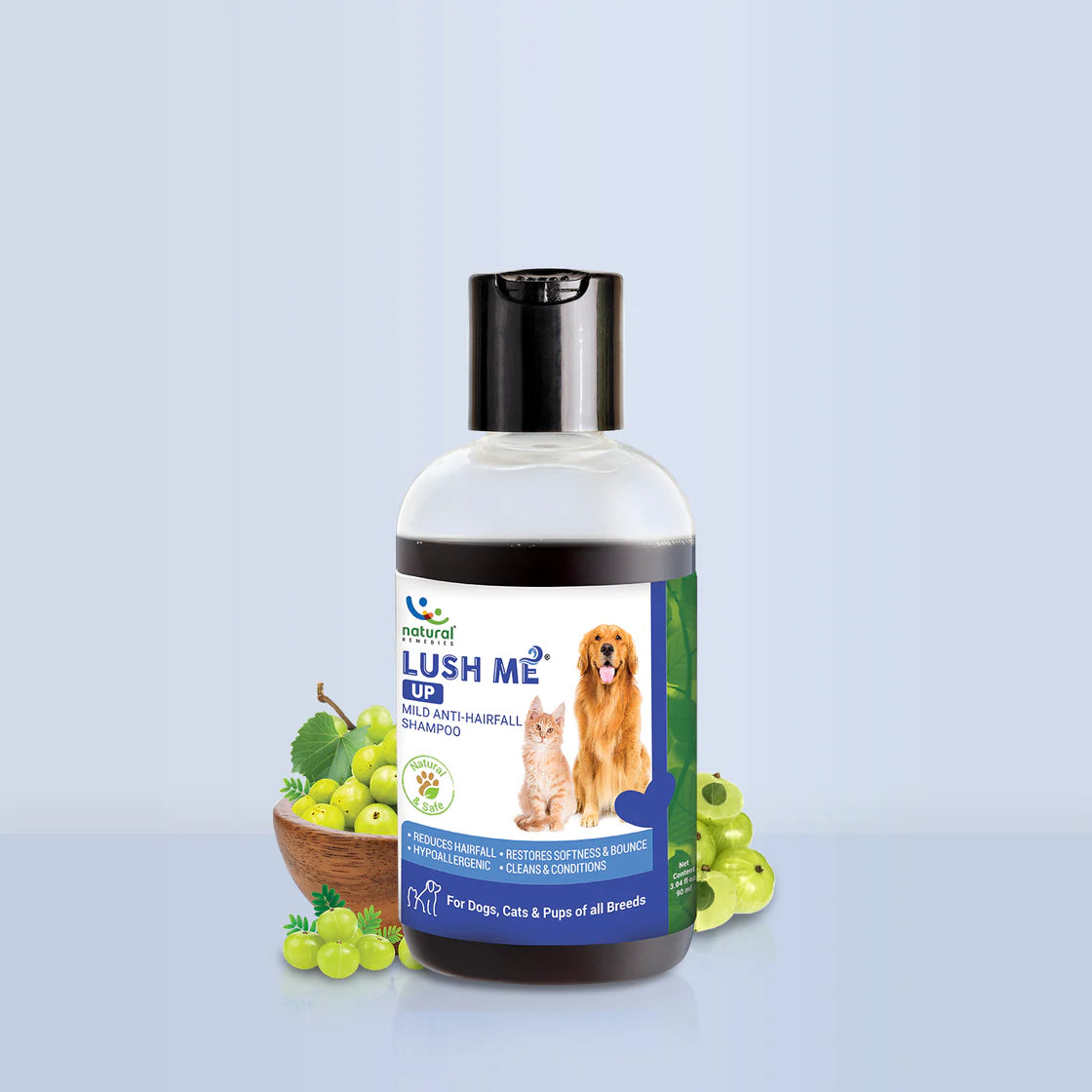 Natural Remedies Lush Me Up Shampoo | Pet Grooming Supplies