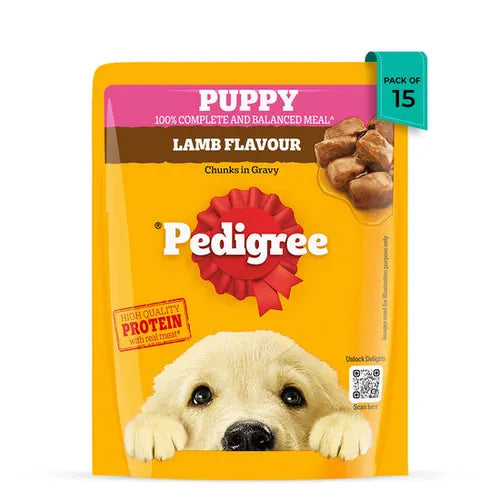 Pedigree Puppy Roasted Lamb Gravy | Wet Dog Food