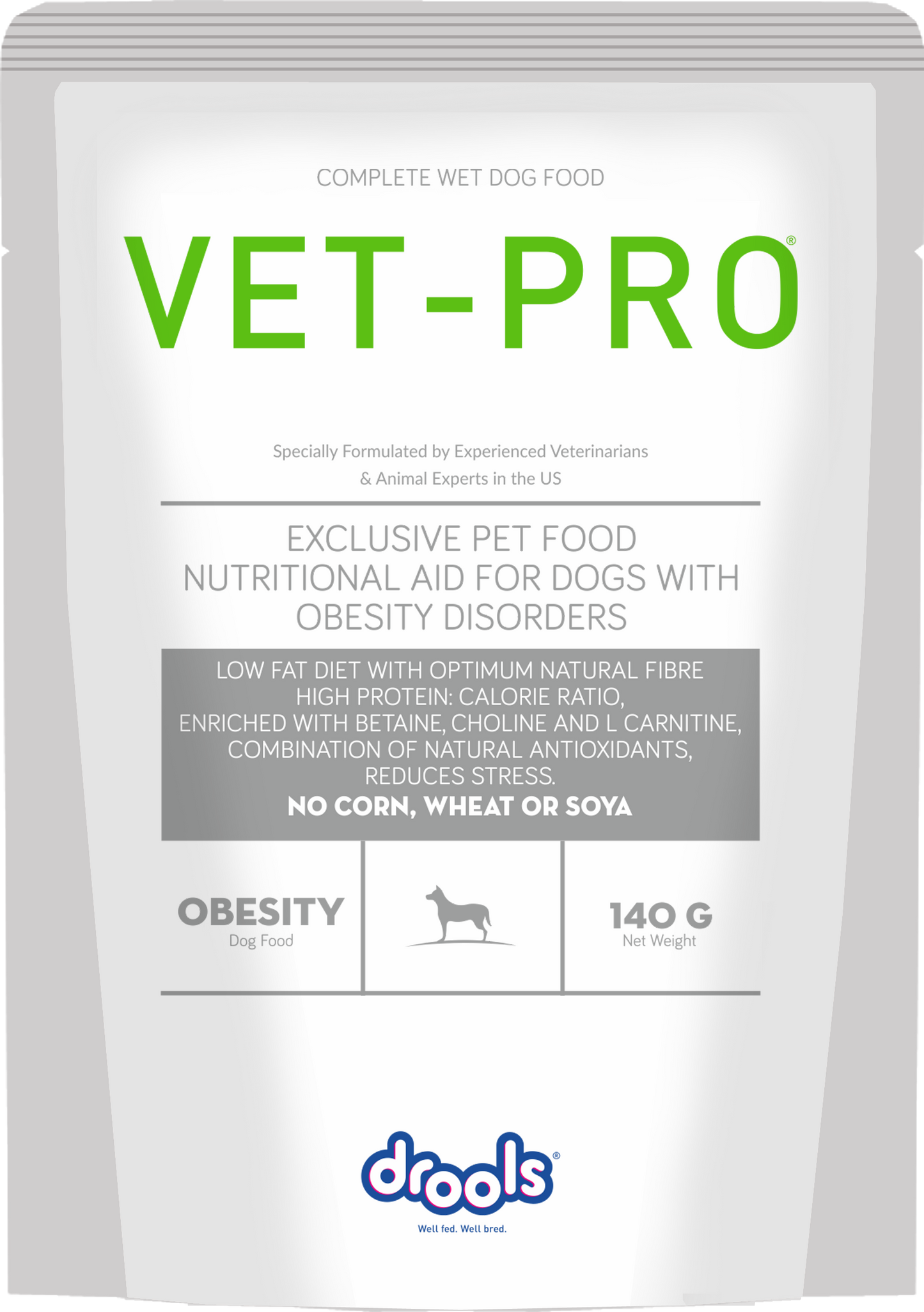 Drools Vet-Pro Obesity Gravy | Wet Dog Food