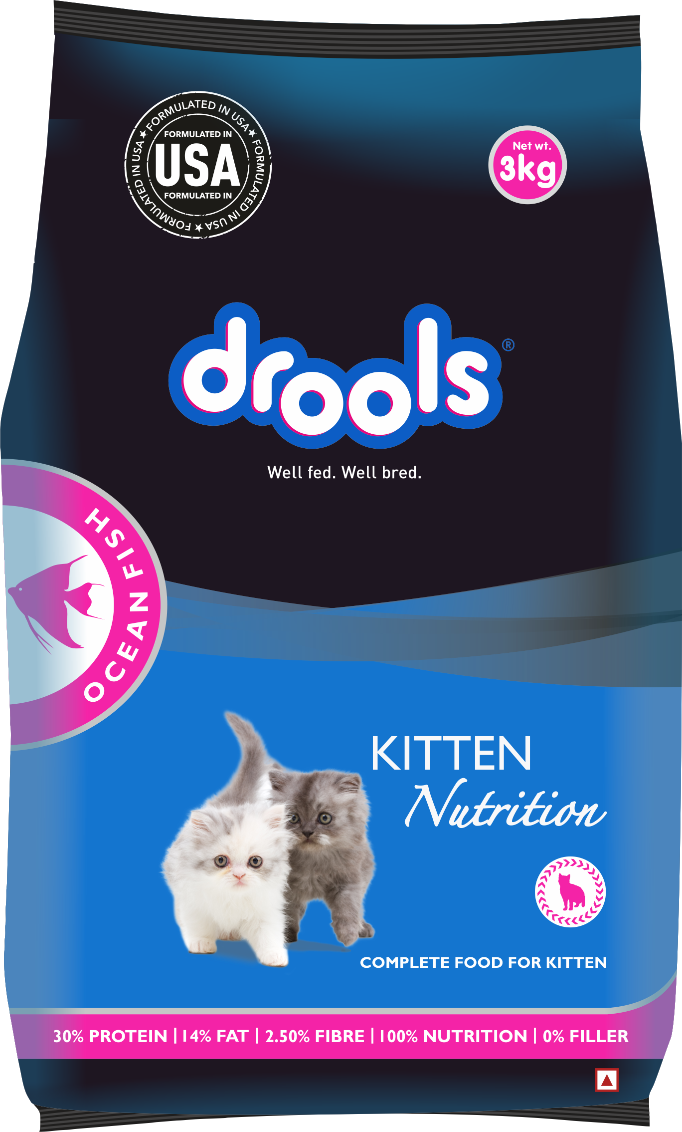 Drools Kitten Ocean Fish | Dry Cat Food