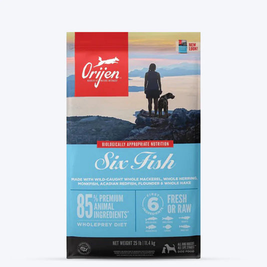 Orijen Six Fish | Dry Dog Food - Nikhil Pet Store