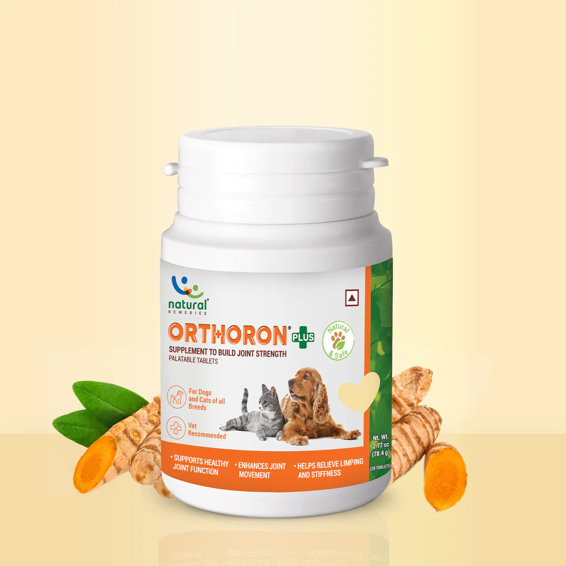 Natural Remedies Orthoron Tablet | Pet Suppliments