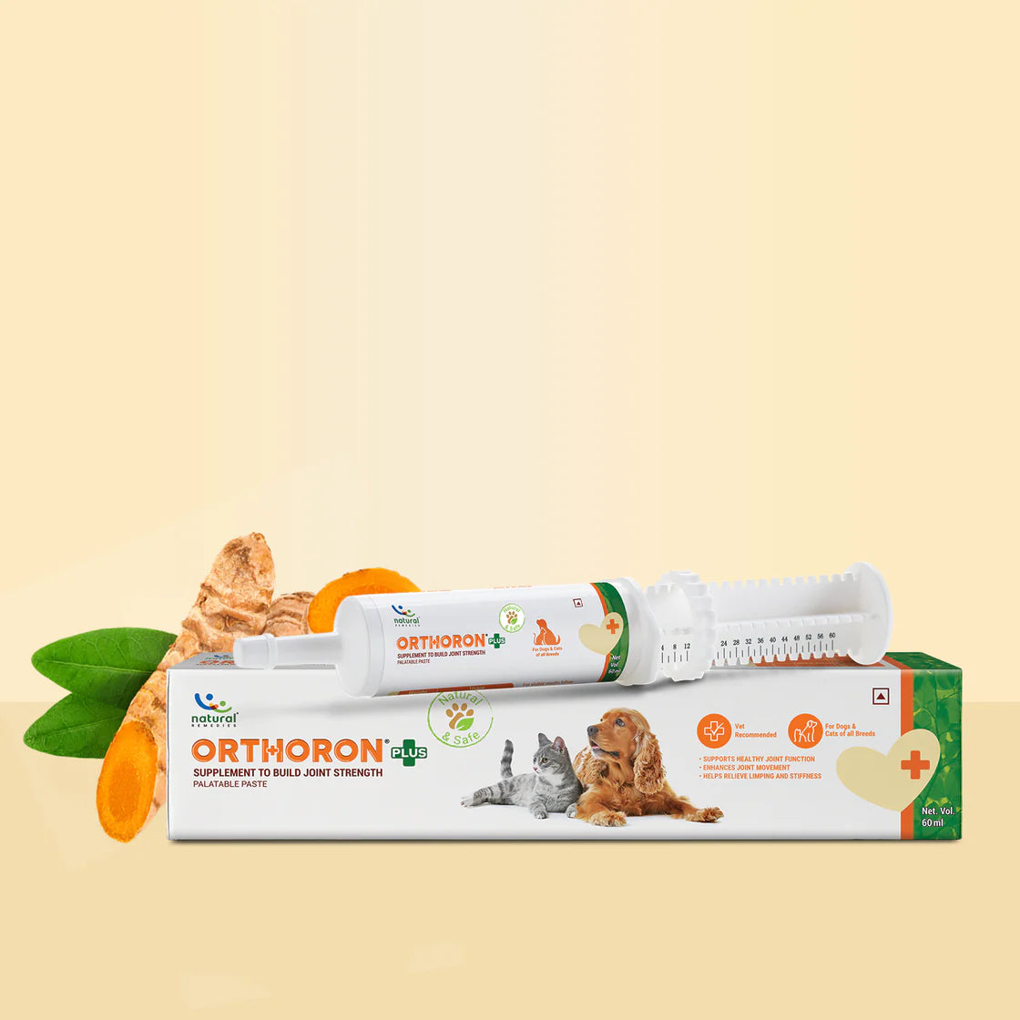 Natural Remedies Orthoron Plus Paste 60ml | Pet Suppliment