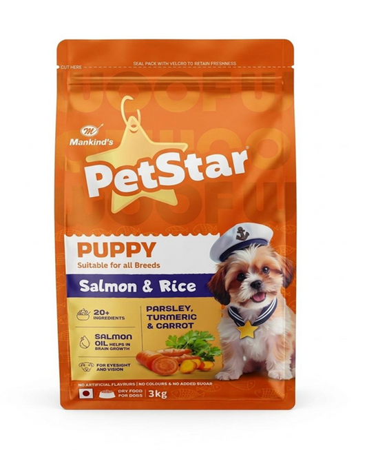 PetStar Puppy Salmon & Rice | Dry Dog Food