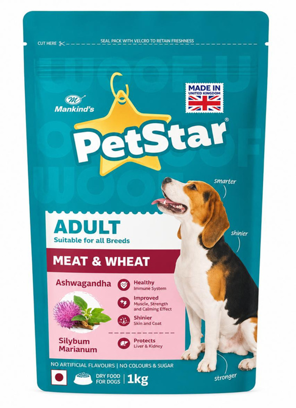 PetStar Adult Meat & Wheat | Dry Dog Food