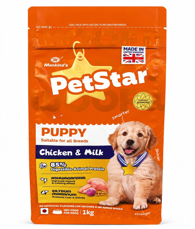 PetStar Puppy Chicken & Milk | Dry Dog Food