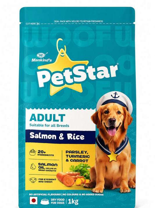 PetStar Adult Salmon & Rice | Dry Dog Food