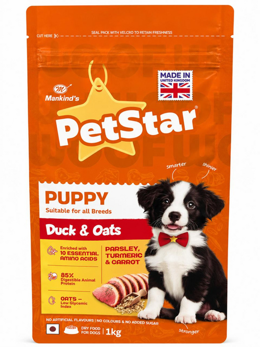 PetStar Puppy Duck & Oats | Dry Dog Food
