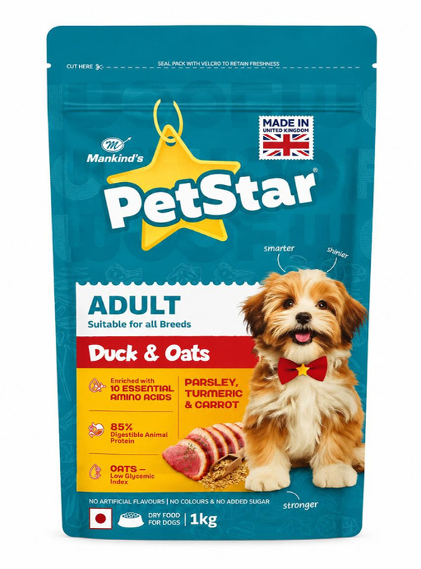 PetStar Adult Duck & Oats | Dry Dog Food