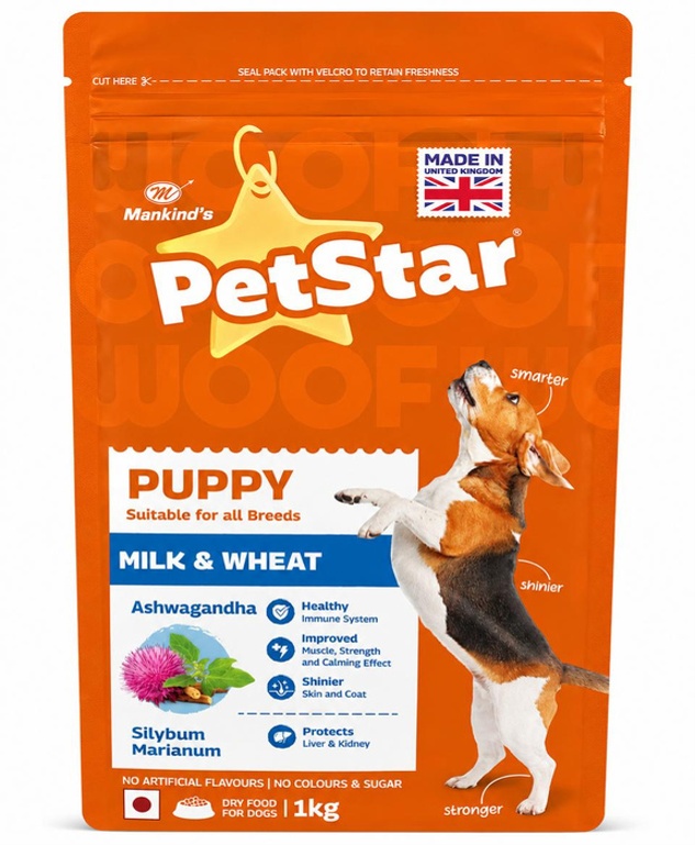 PetStar Puppy Milk & Wheat | Dry Dog Food