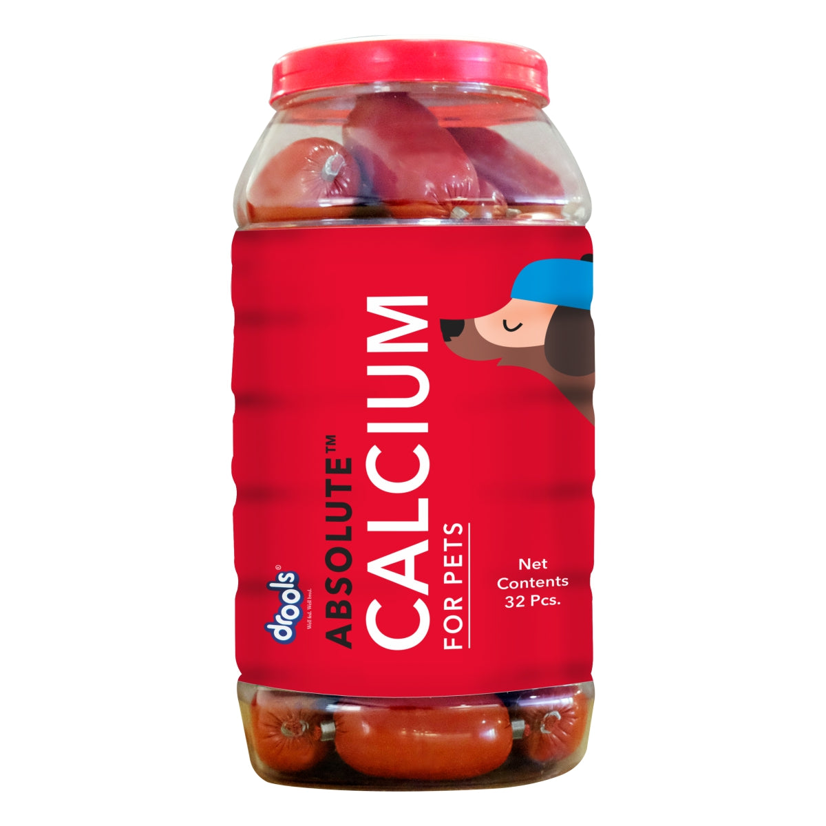 Drools Absolute Calcium Sausage | Soft Dog Treats - Nikhil Pet Store