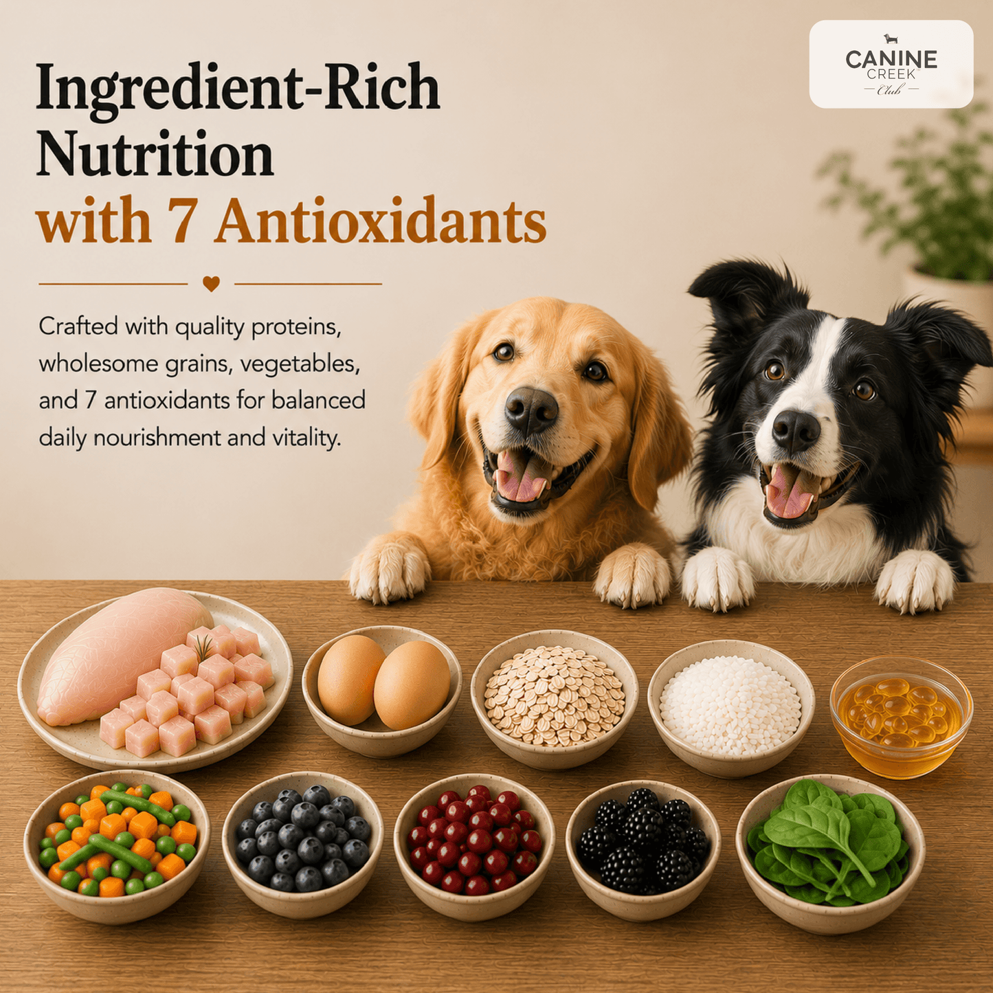 Canine Creek Club | Dry Dog Food