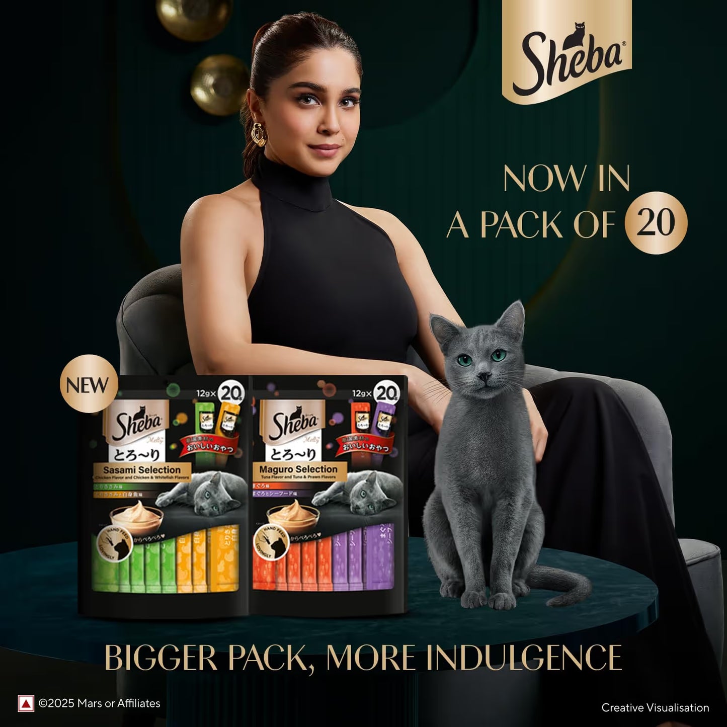 Sheba Sasami Selection - 20 pcs pack | Wet Cat Treats