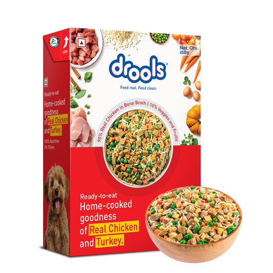 Drools Chicken & Turkey Biryani | Fresh Dog Food