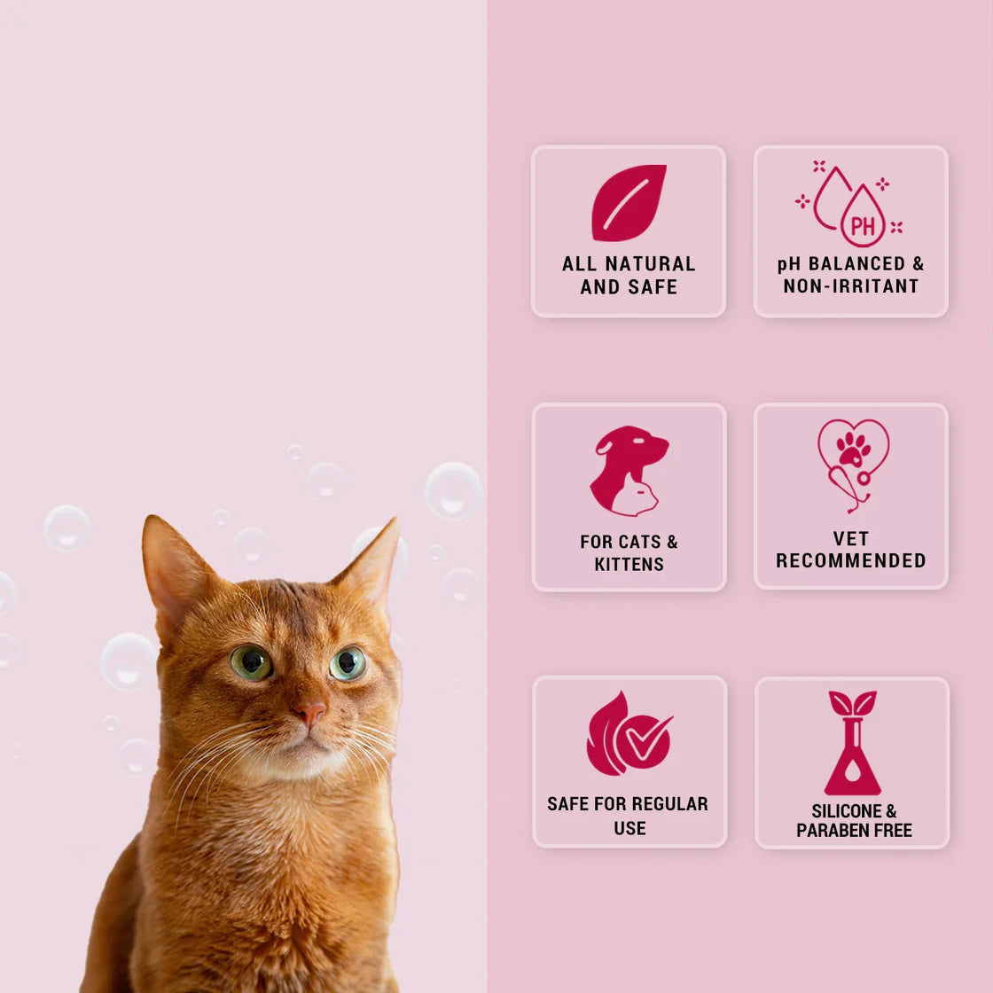 Natural Remedies Fursheen Cat Shampoo | Cat Shampoo