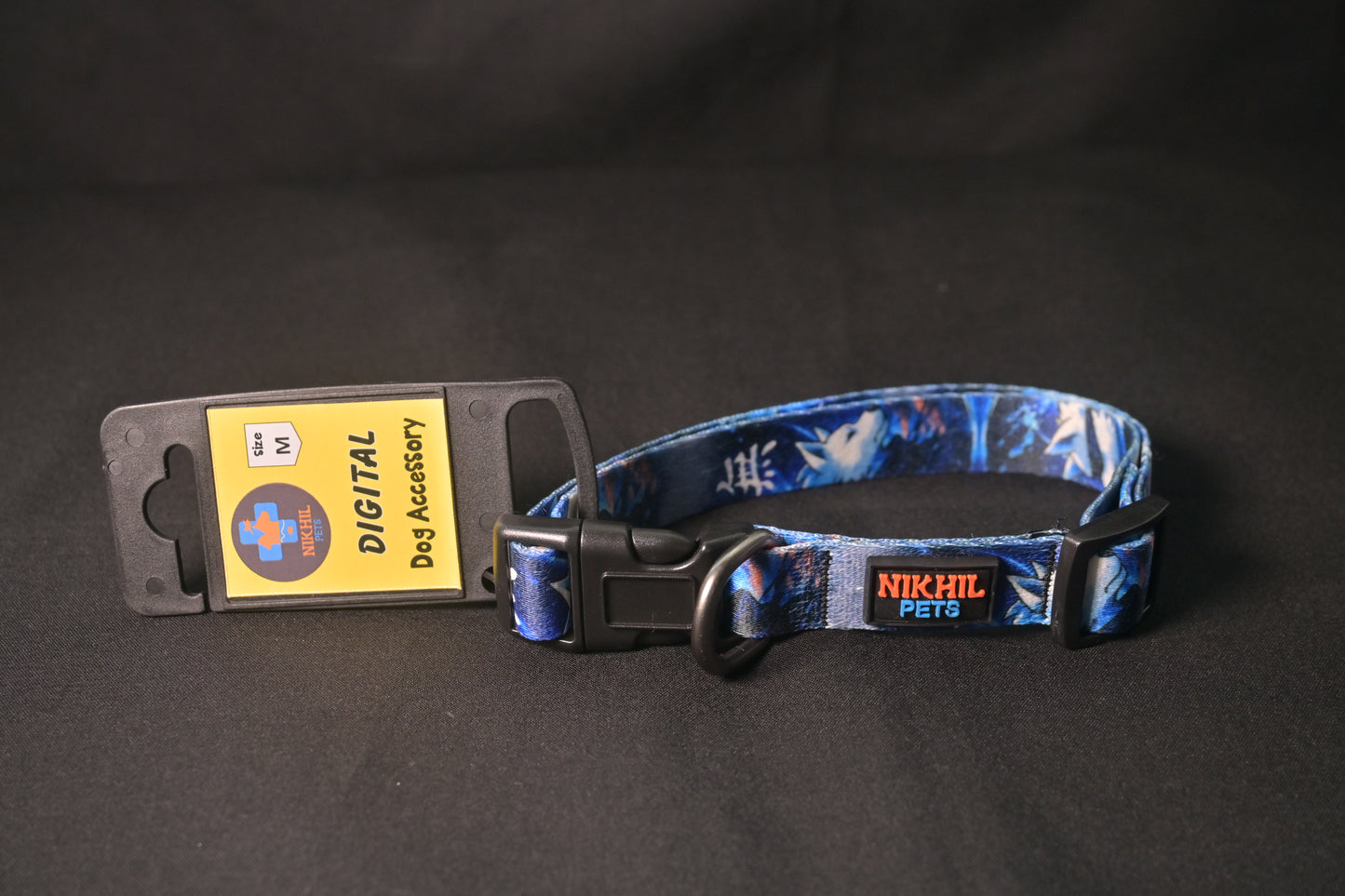 Nikhil Pets Anime Print Collar (Medium) | Dog Collars