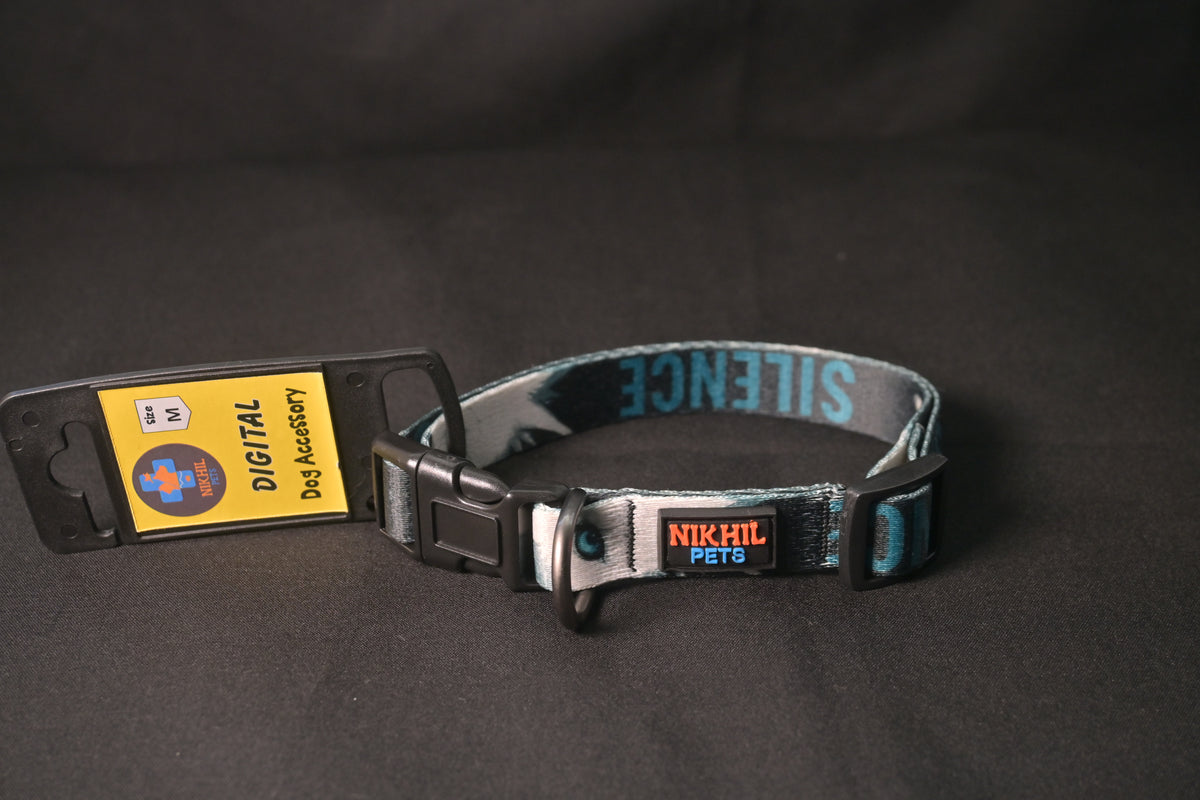 Nikhil Pets Anime Print Collar (Medium) | Dog Collars