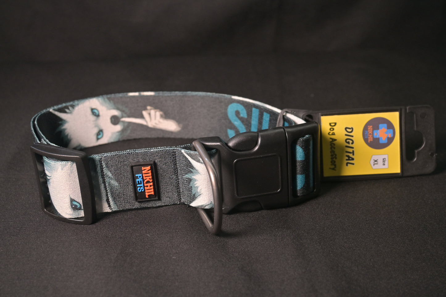 Nikhil Pets Anime Print Collar (X-Large) | Dog Collars