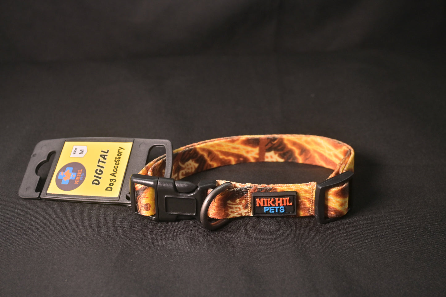 Nikhil Pets Anime Print Collar (Medium) | Dog Collars