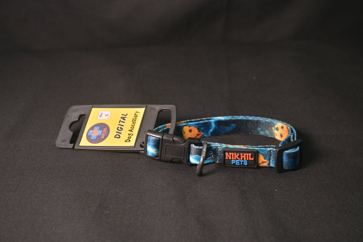 Nikhil Pets Anime Print Collar (Small) | Dog Collars