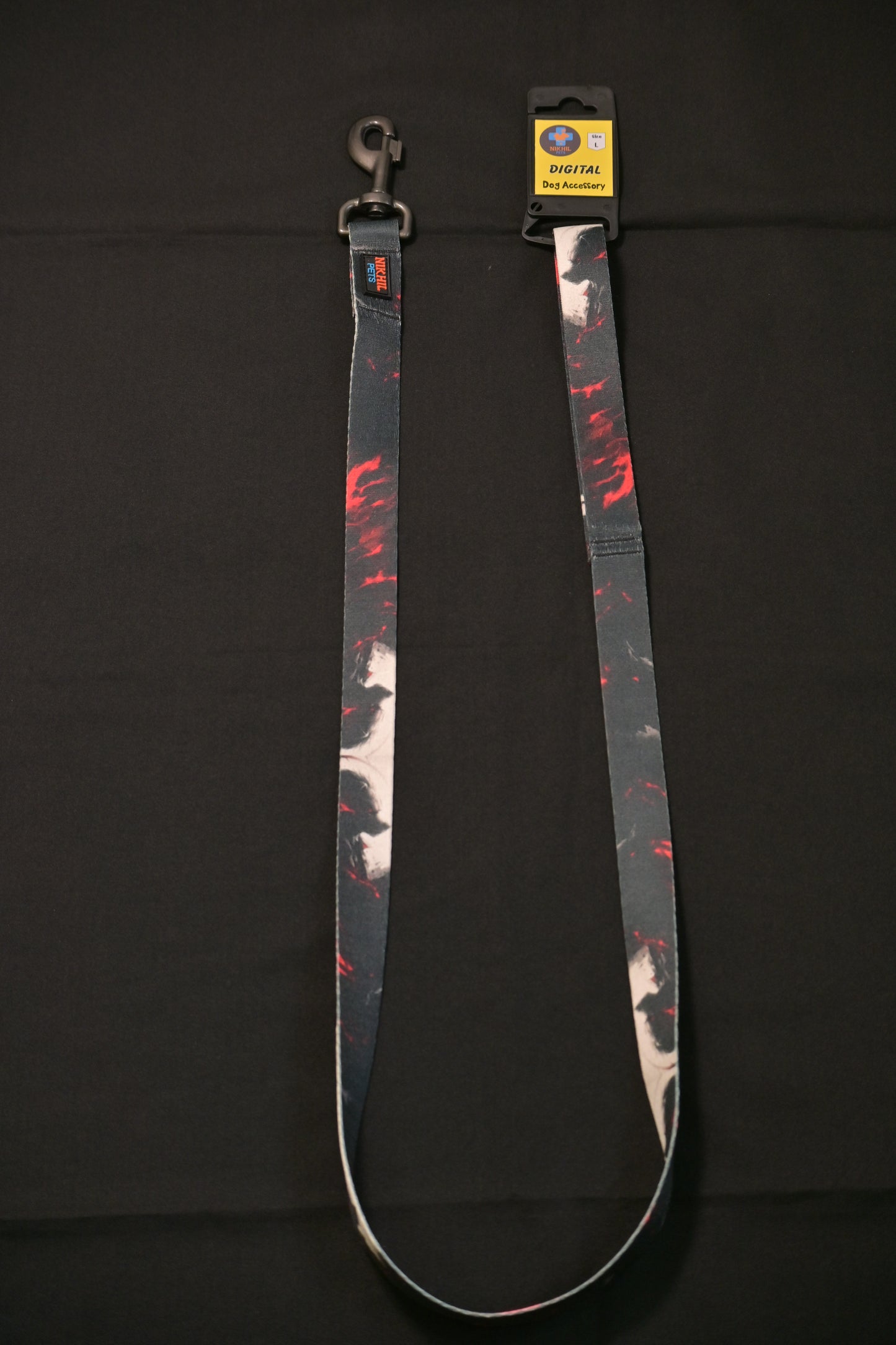 Nikhil Pets Anime Print Leash (Large) | Dog Leashes