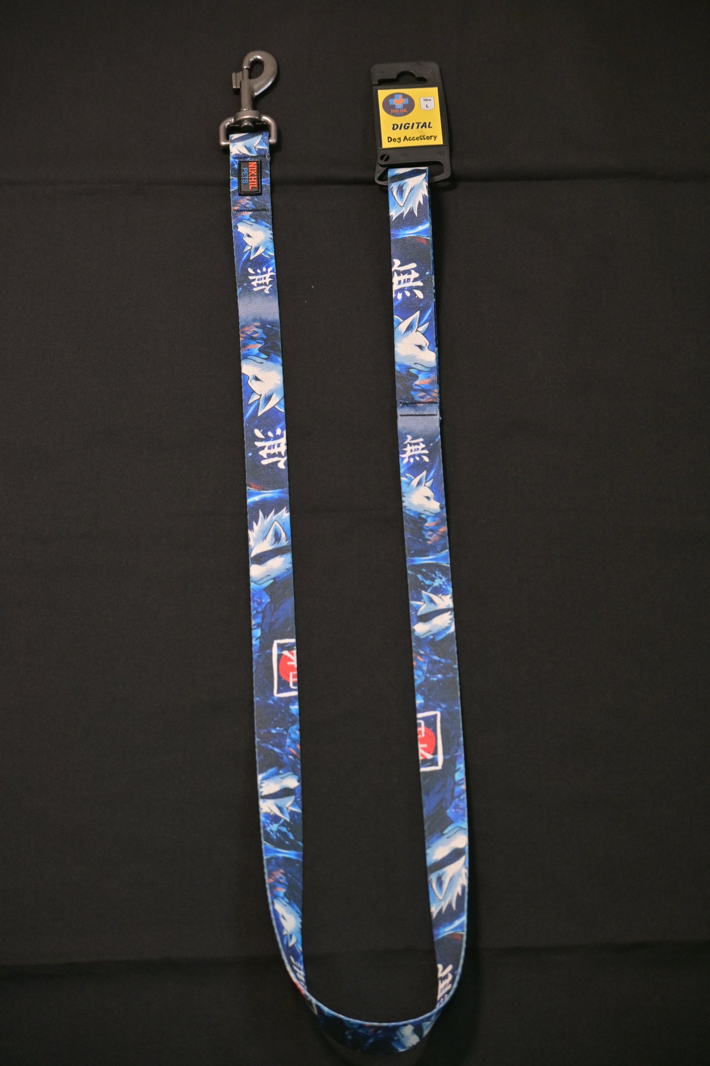 Nikhil Pets Anime Print Leash (Large) | Dog Leashes