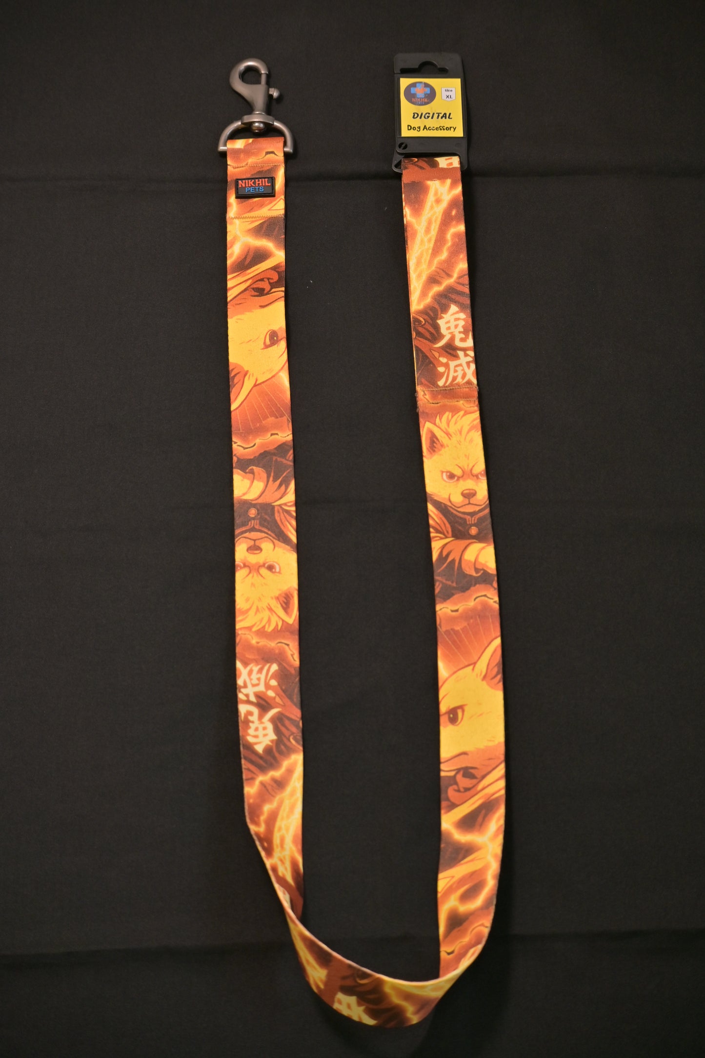 Nikhil Pets Anime Print Leash (X-Large) | Dog Leashes