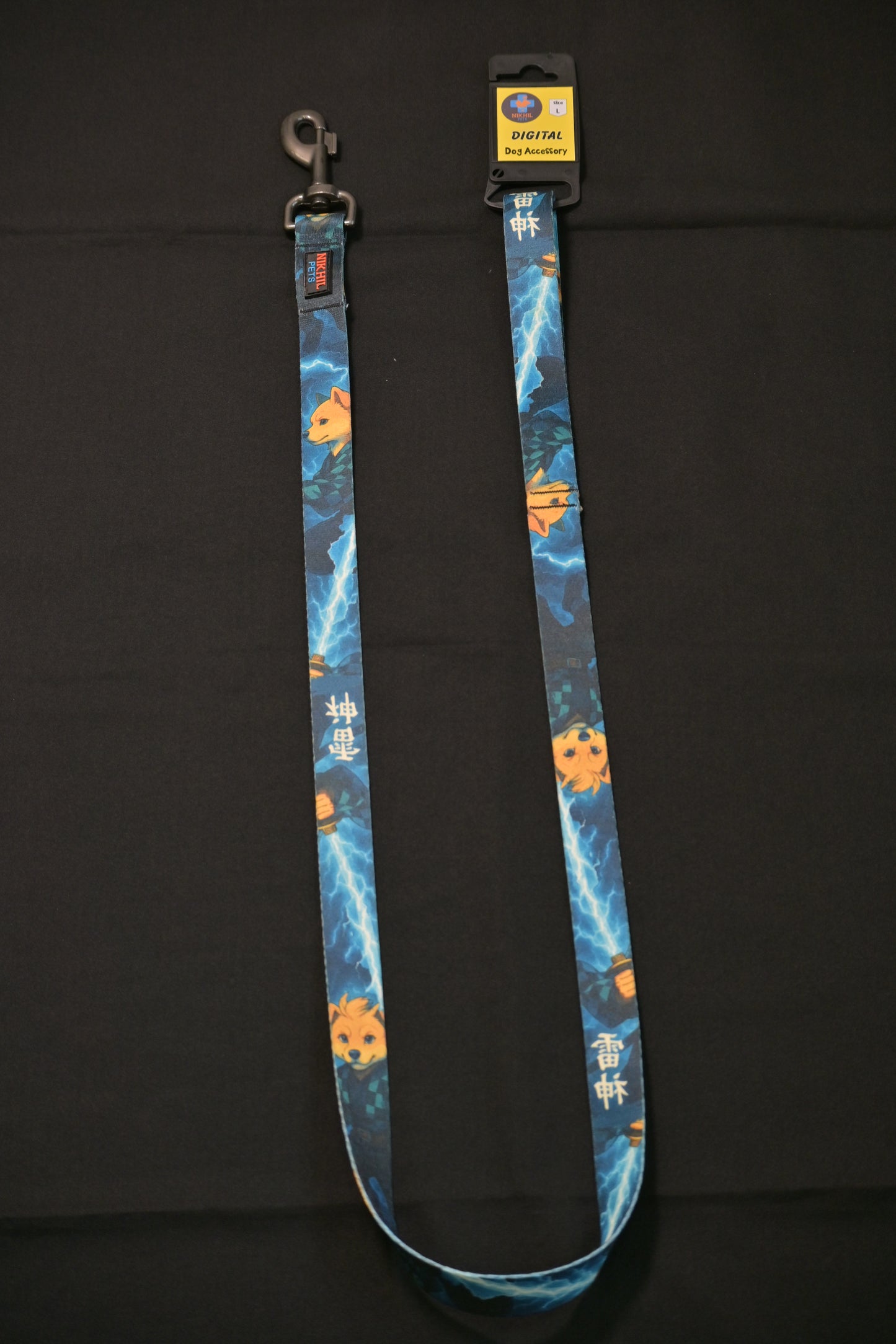 Nikhil Pets Anime Print Leash (Large) | Dog Leashes