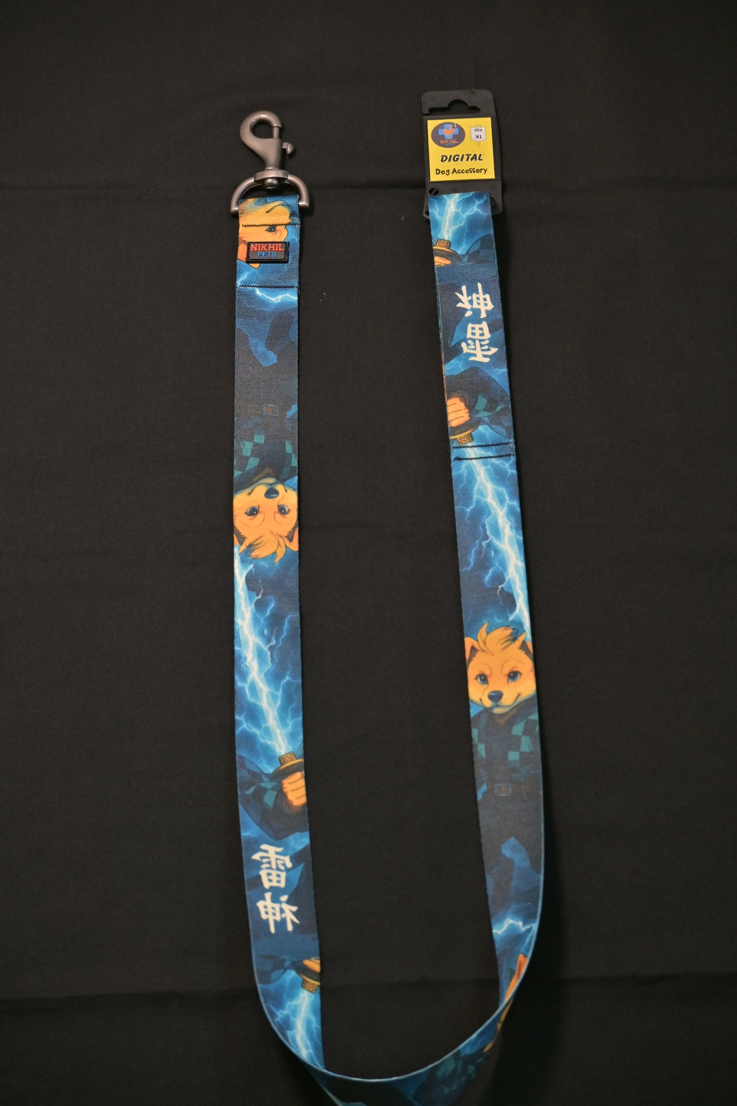 Nikhil Pets Anime Print Leash (X-Large) | Dog Leashes