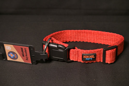 Nikhil Pets Melange Regular Collar (Large) | Dog Collars - Nikhil Pet Store