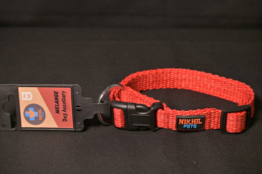 Nikhil Pets Melange Regular Collar (Medium) | Dog Collars - Nikhil Pet Store
