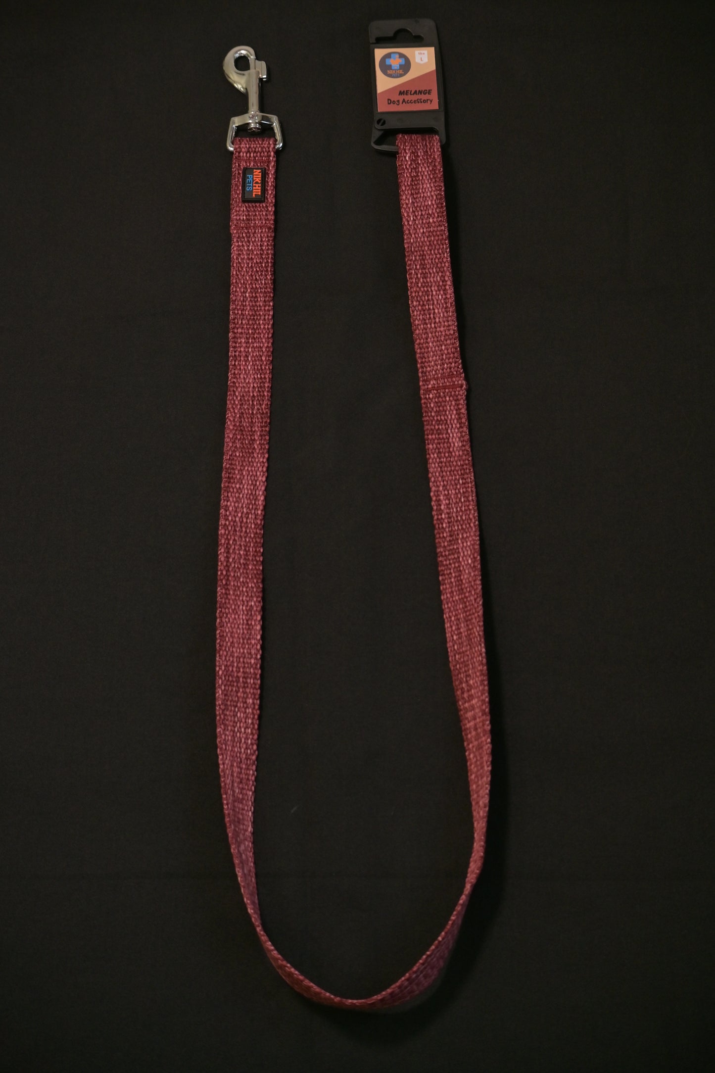 Nikhil Pets Melange Regular Leash (Large) | Dog Leashes