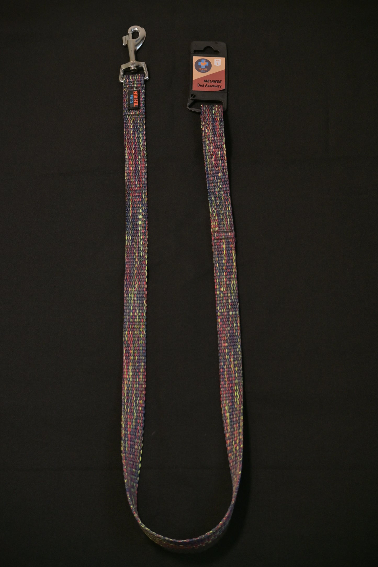 Nikhil Pets Melange Regular Leash (Large) | Dog Leashes