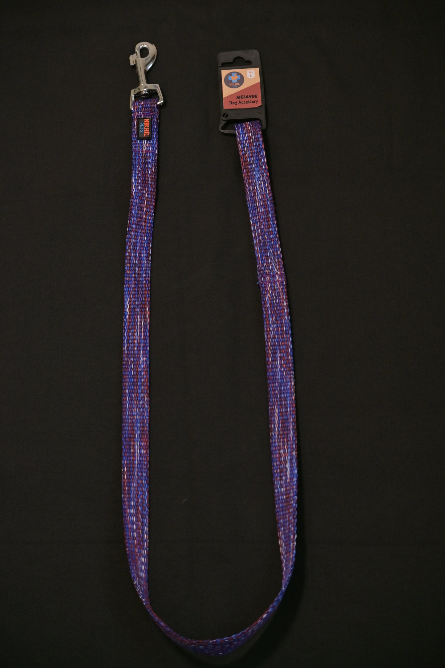 Nikhil Pets Melange Regular Leash (Large) | Dog Leashes