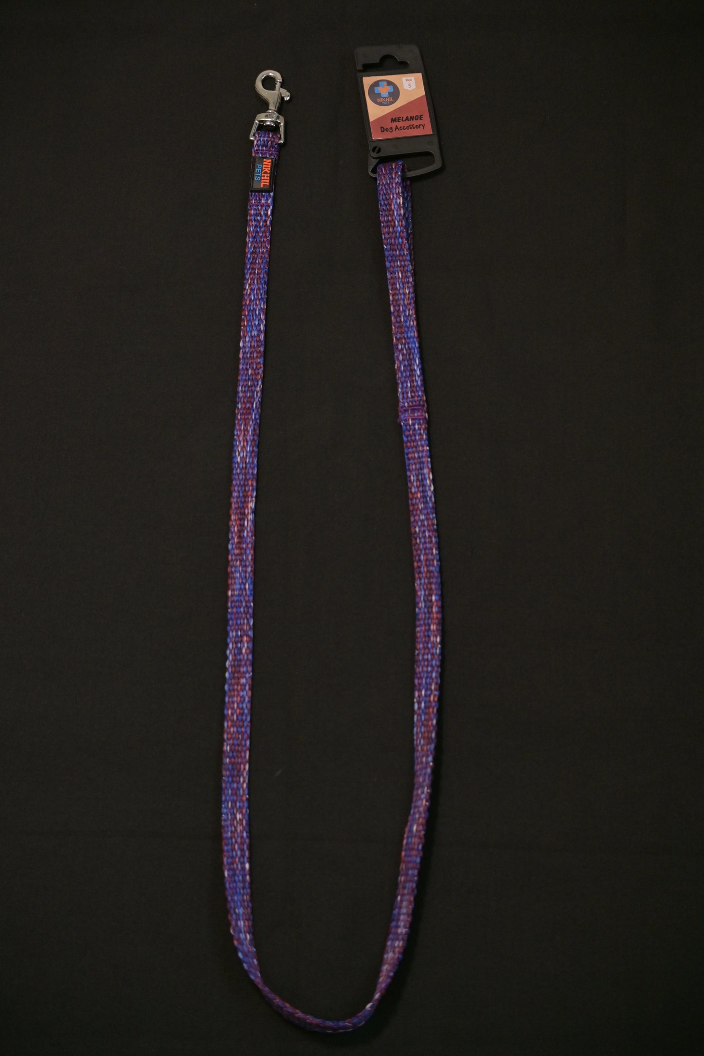 Nikhil Pets Melange Regular Leash (Small) | Dog Leashes - Nikhil Pet Store