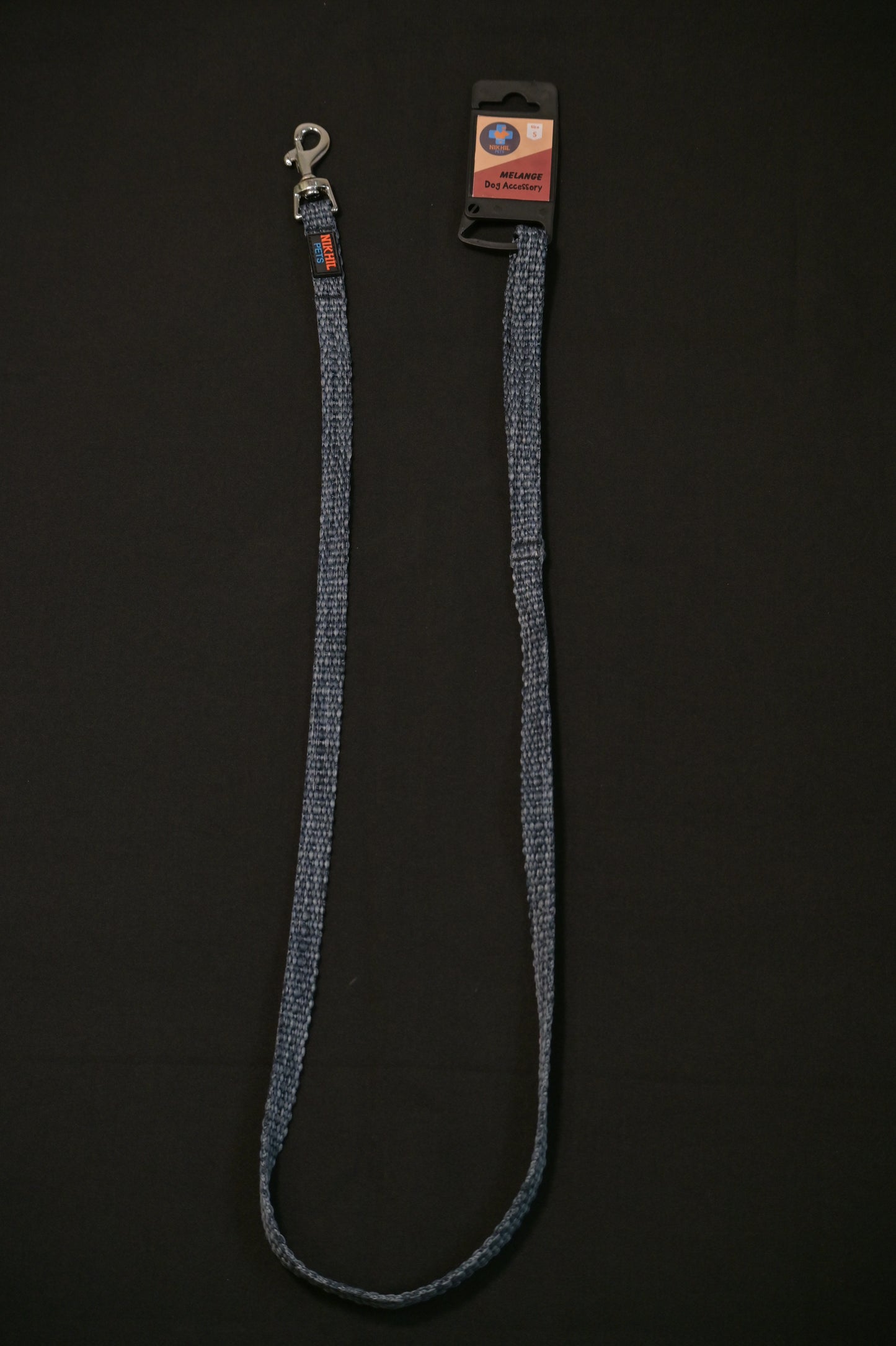 Nikhil Pets Melange Regular Leash (Small) | Dog Leashes