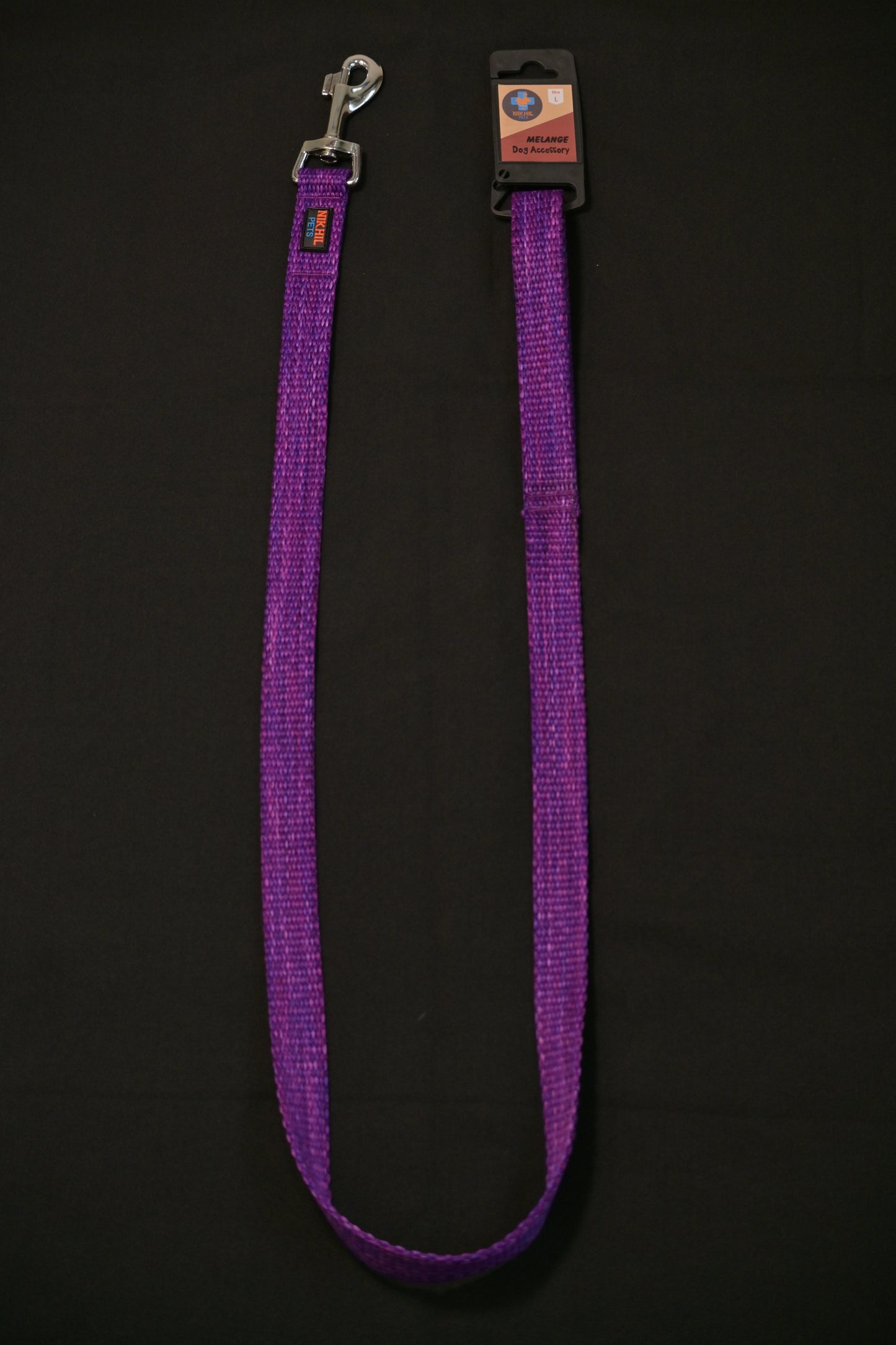 Nikhil Pets Melange Regular Leash (Large) | Dog Leashes