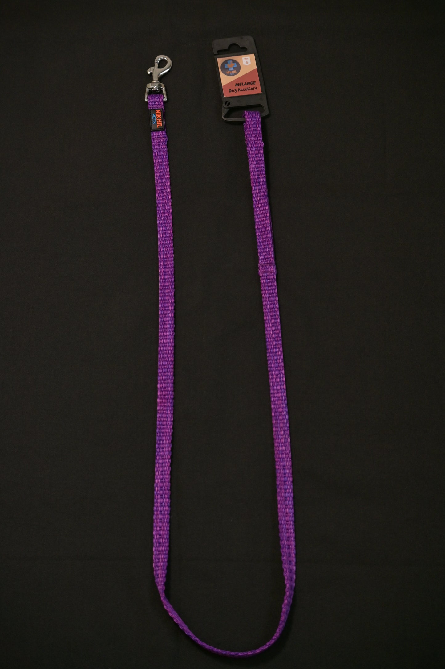 Nikhil Pets Melange Regular Leash (Small) | Dog Leashes