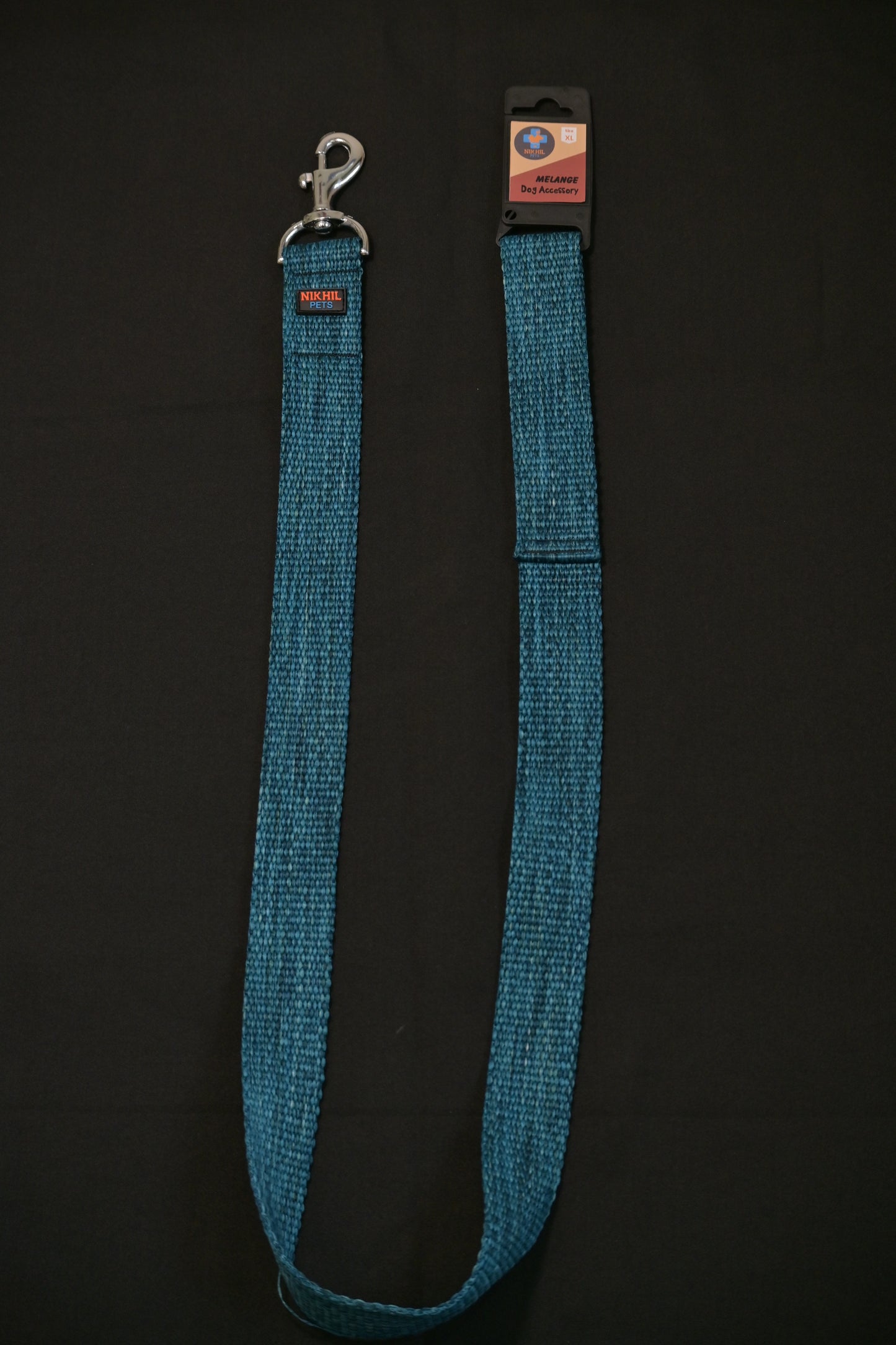 Nikhil Pets Melange Regular Leash (X-Large) | Dog Leashes - Nikhil Pet Store