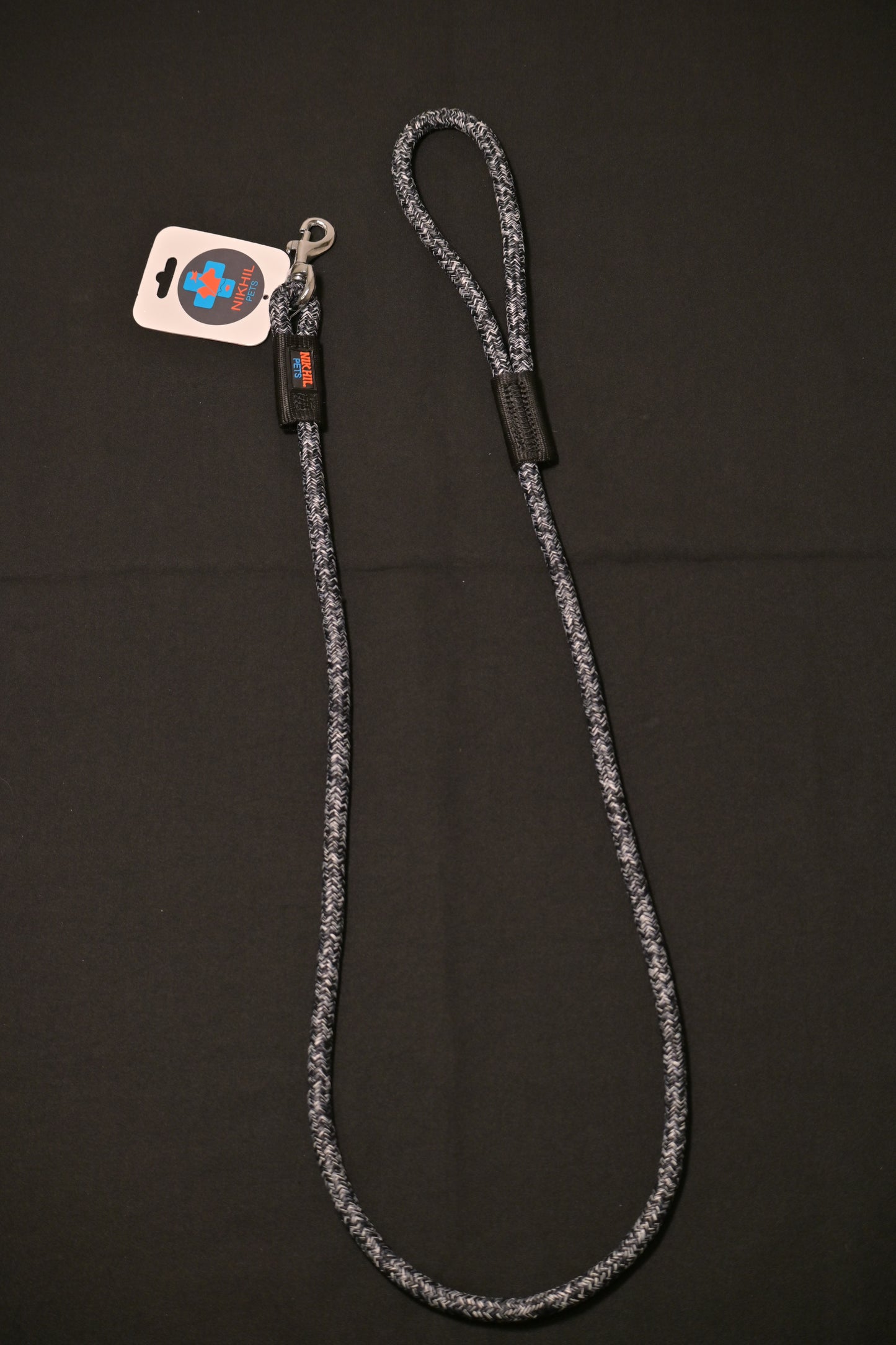 Nikhil Pets Melange Rope Leash (X-Small) | Dog Leash