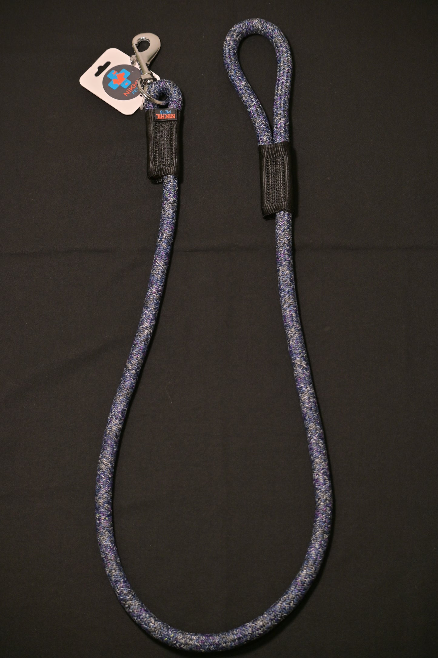 Nikhil Pets Melange Rope Leash (Medium) | Dog Leash