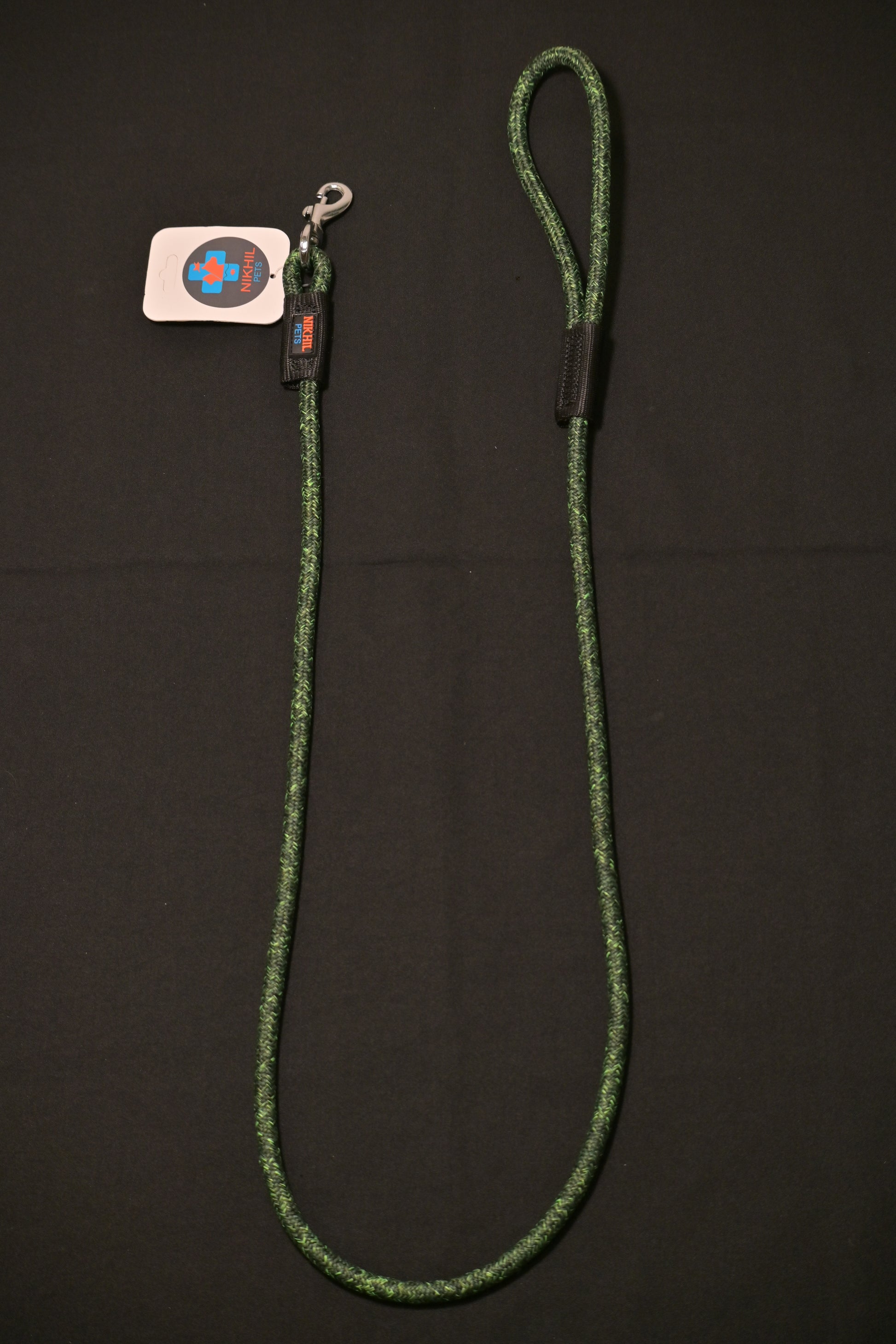 Nikhil Pets Melange Rope Leash (X-Small) | Dog Leash - Nikhil Pet Store
